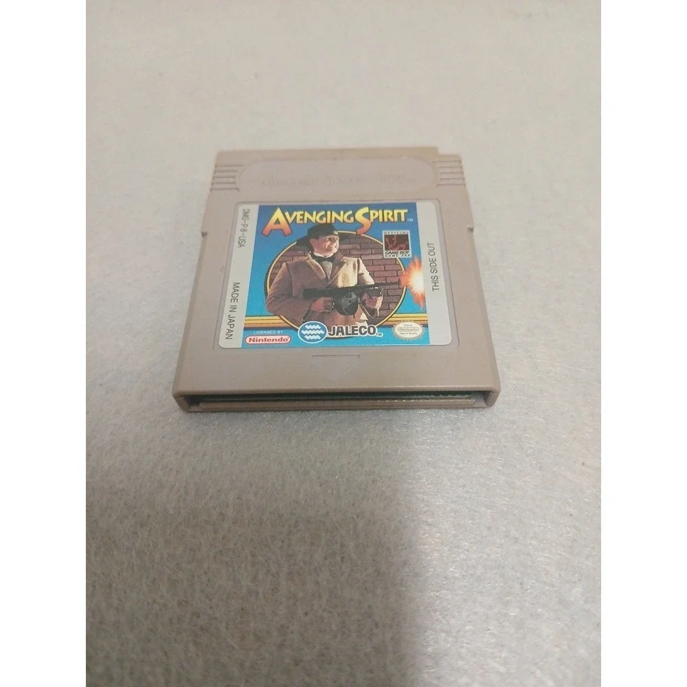 Avenging Spirit Nintendo Gameboy Original DMG - Cleaned, Authentic, Tested Works